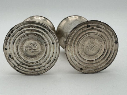 Antique Duchin Weighted Sterling Salt and Pepper Shakers