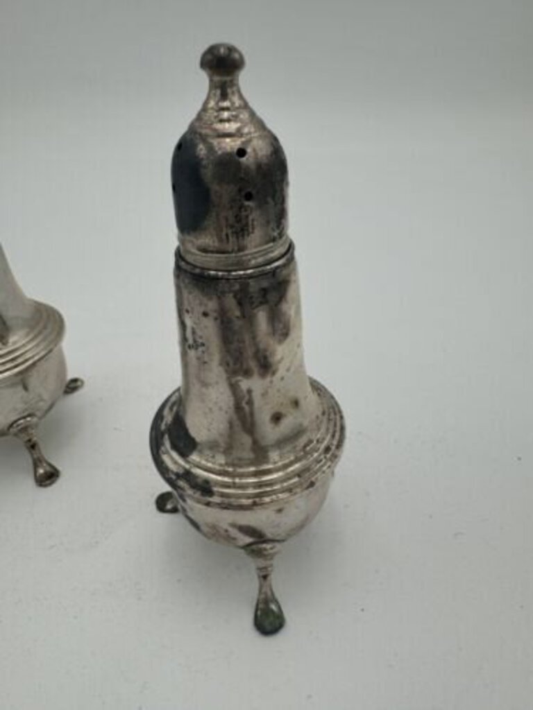 Empire Weighted Sterling Salt And Pepper Shaker