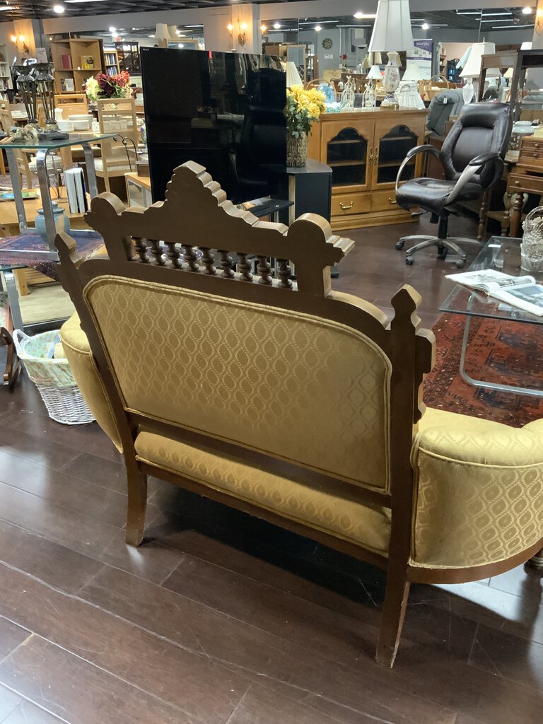 Mid 1800s Victorian Era Loveseat