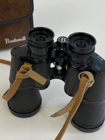 Vintage Bushnell Sportview Fully Coated Optics 10x50 Wide Angle Binoculars /rw