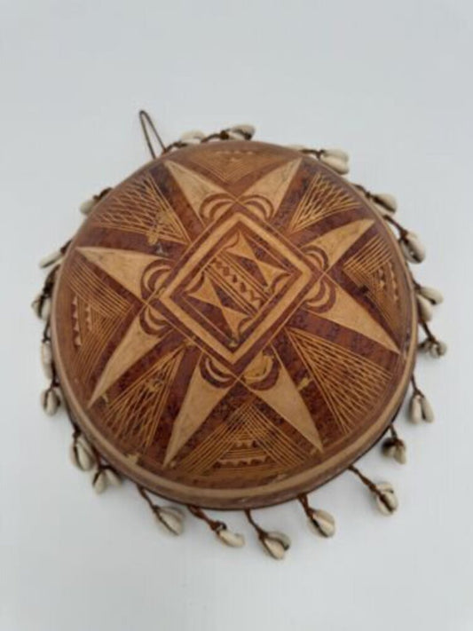 Vintage African Gourd Drum