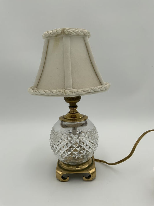 Vintage Waterford Glass Lamp