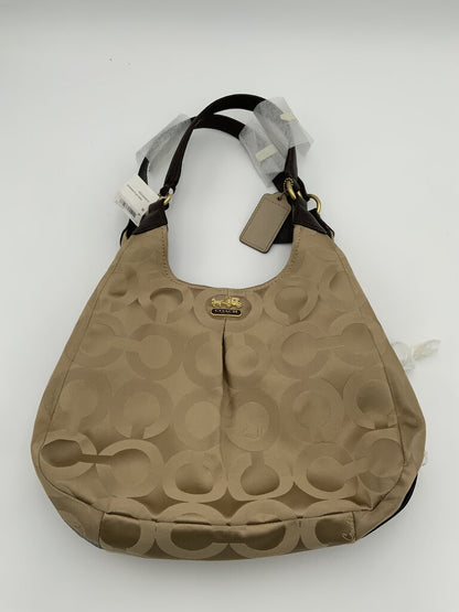 Coach Signature Monogram Shoulder Bag