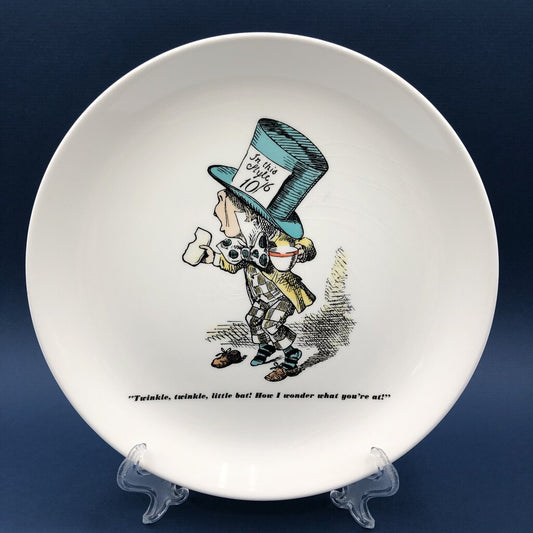 Collectible Mad Hatter by Lewis Carrol Decorative plate /b