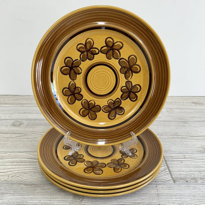 Vintage Metlox Poppytrail “Carmel” Dinner Plates Set/4 /cb