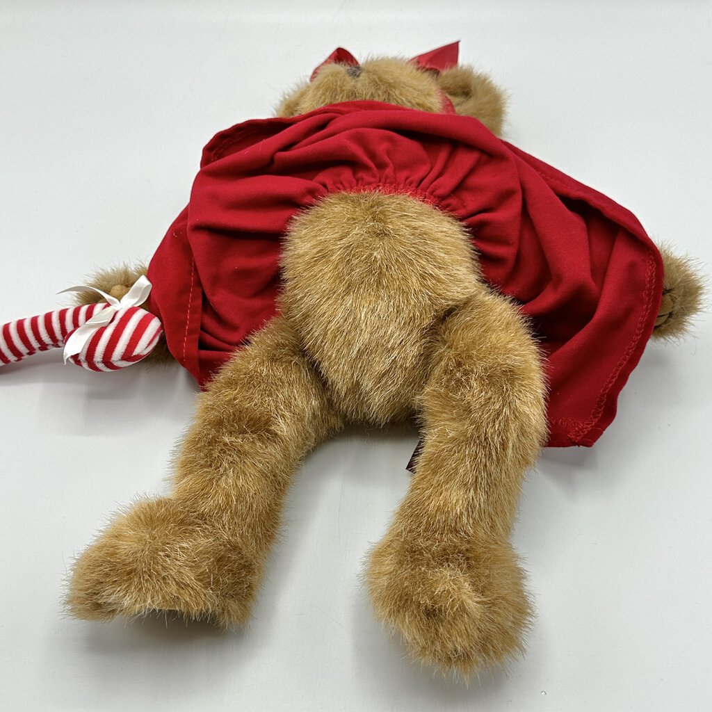 The Bearington Collection 13in Collectible Plush Christmas Bears Christopher Christmastales and Candi Cane /cb