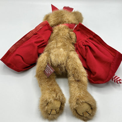 The Bearington Collection 13in Collectible Plush Christmas Bears Christopher Christmastales and Candi Cane /cb