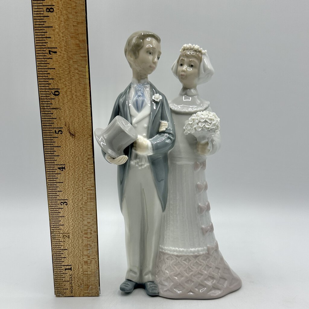 Lladró “Wedding” 4808 Porcelain Figurine Glossy Made In Spain /cb