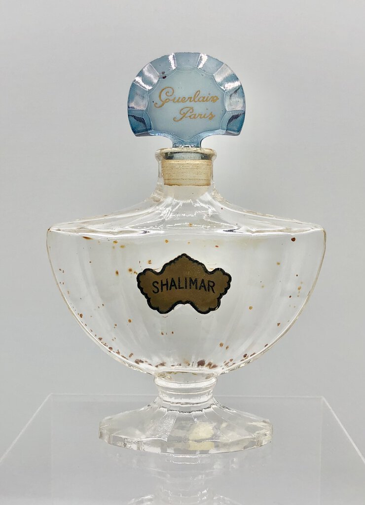 Vintage Guerlain Shalimar Perfume Bottle /b