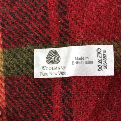 Cozy Highland Tweed 100% Wool 60x70in Blanket/ Throw /b