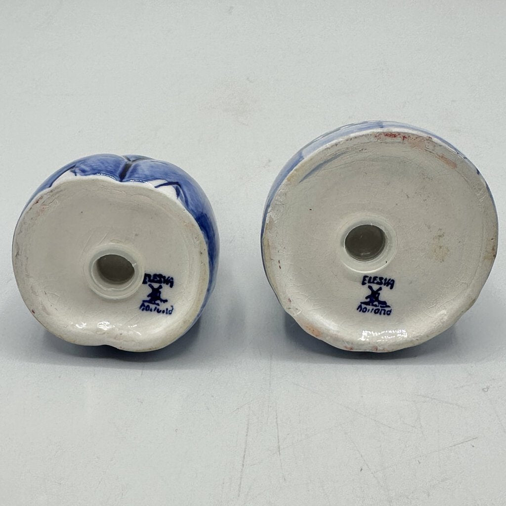 Three Vintage Dutch Themed Ceramic Salt and Pepper Sets /cb