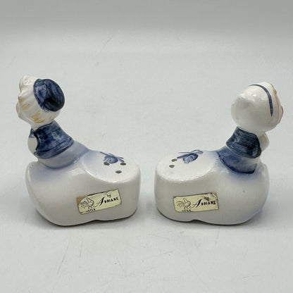 Three Vintage Dutch Themed Ceramic Salt and Pepper Sets /cb