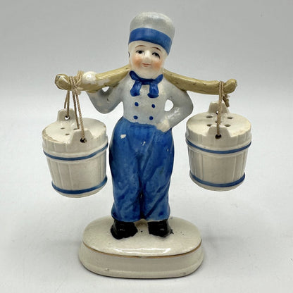 Three Vintage Dutch Themed Ceramic Salt and Pepper Sets /cb