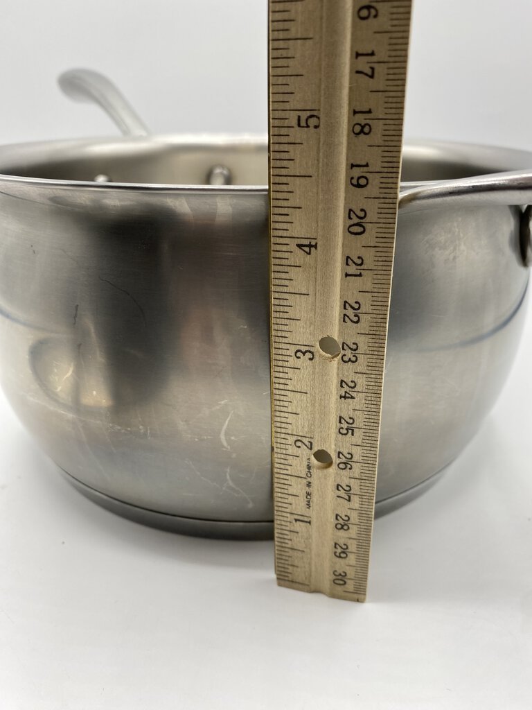 Tramontina Stainless Steel 3 Qt. Pan w/Lid Made in Brazil /rw