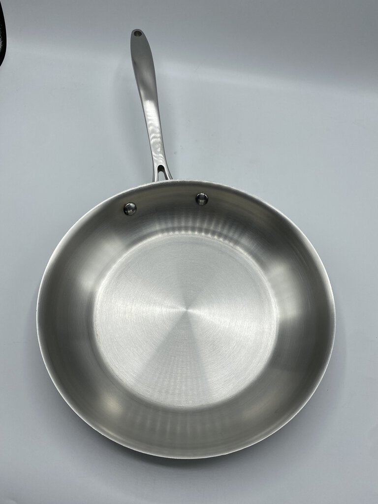 Tramontina Stainless Steel 2 Skillet Set 8.5” & 10.5” Made in Brazil /rw