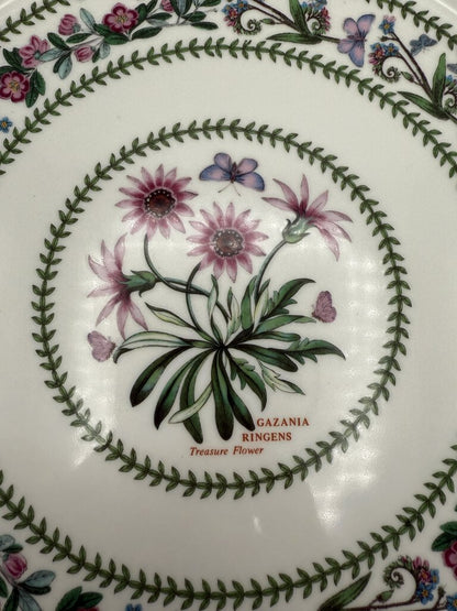 Portmeirion Botanic Garden Fire & Ice Gazania Rigens 10” Quiche Dish /rb