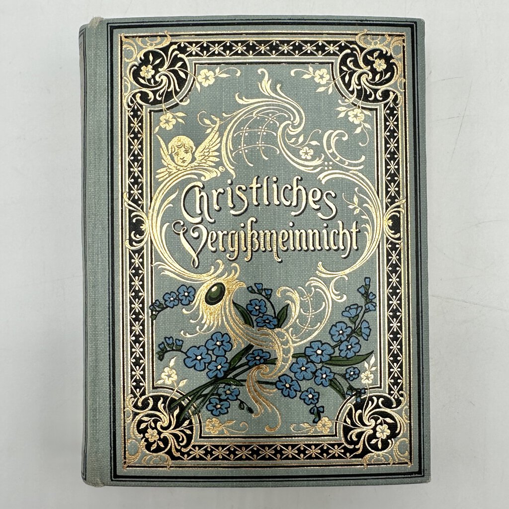 Christliches Vergissmeinnicht Antique German Language Daily Devotional Illustrated /cb