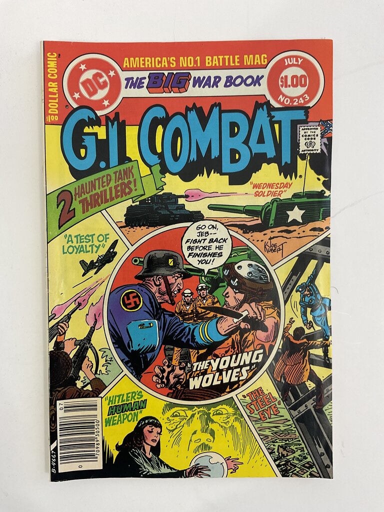 DC Comics: G.I. Combat Issues 198, 226, 228, 233, 240, 243 - 70s/80s /so
