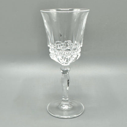 Set Of 10 Vintage Cristal D’Arques Villeneuve Lead Crystal Cordial Glasses France /cb