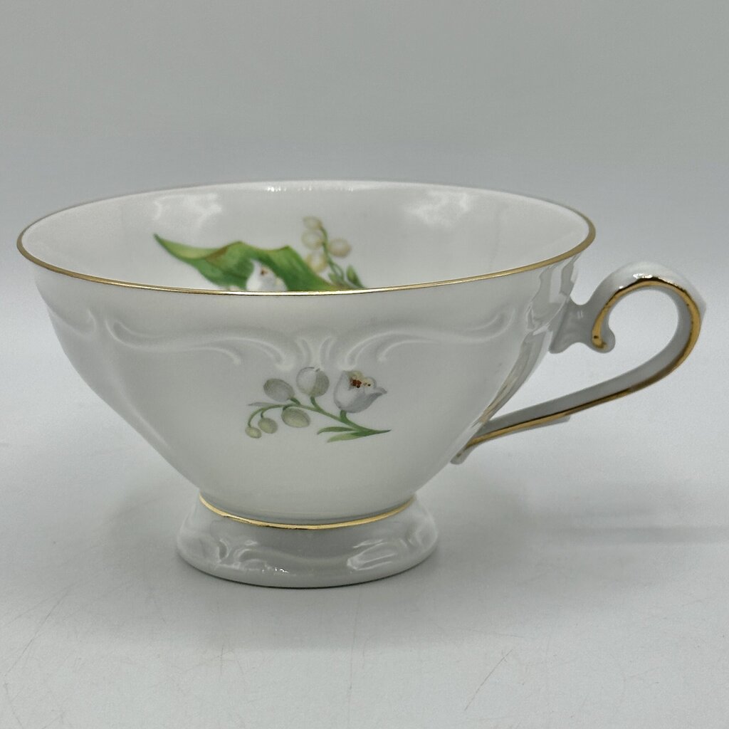 Vintage Winterling Bavaria LILLY 3 Piece Afternoon Tea Set-Footed Teacup, Saucer and Dessert Plate Germany /cb