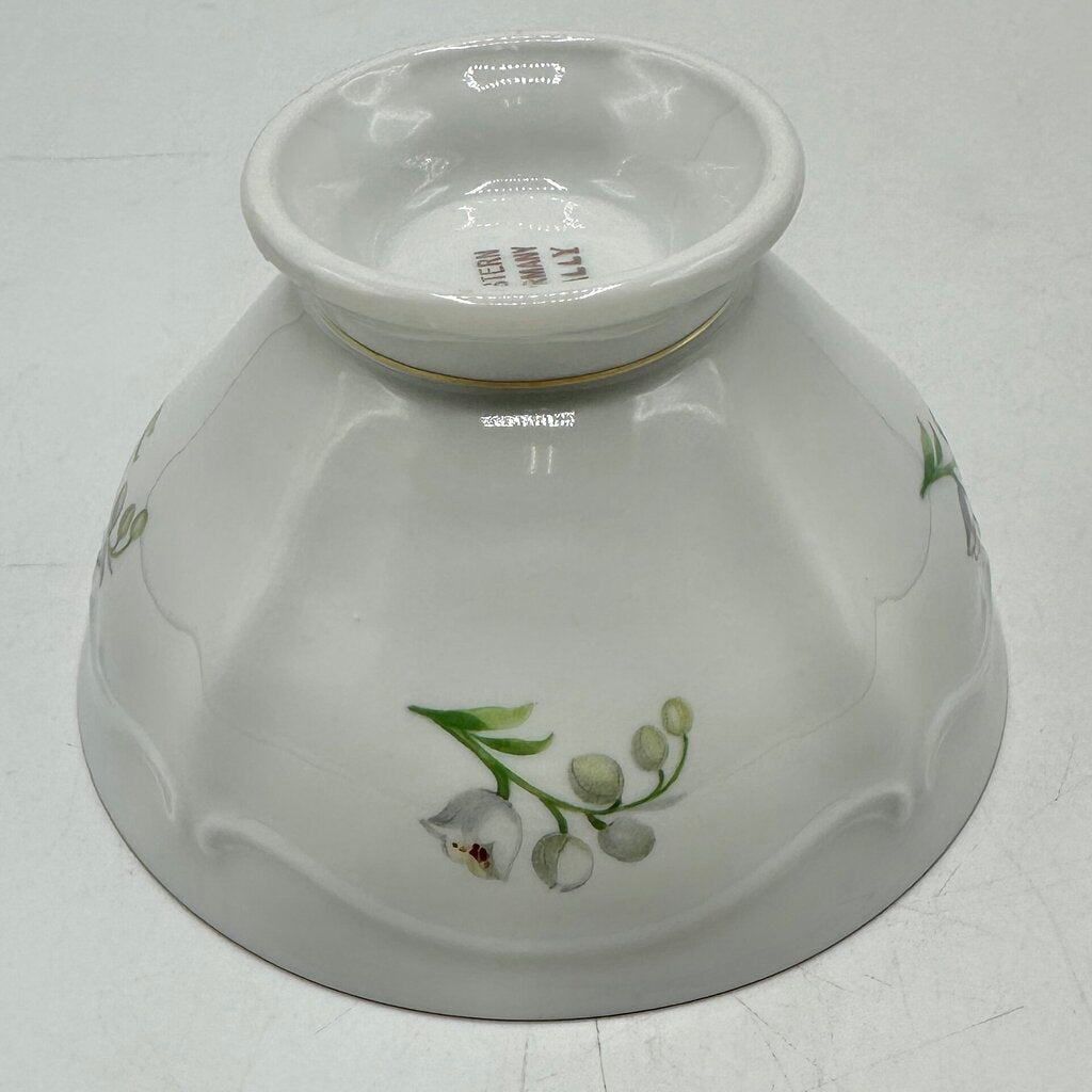 Vintage Winterling Bavaria LILLY 3 Piece Afternoon Tea Set-Footed Teacup, Saucer and Dessert Plate Germany /cb