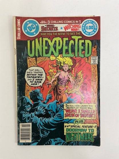 Vintage DC Comics: Tales of the Unexpected Issues 195, 206, 214, 218, 220 - 1970s/1980s /so