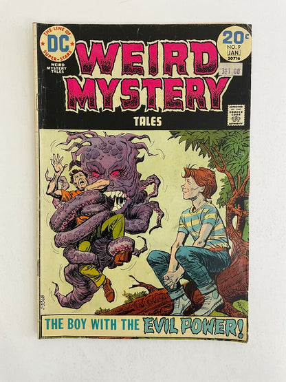 Vintage DC Comics: Weird Mystery Tales Issues 9, 18, 19, 21 - 1973-1975 /so