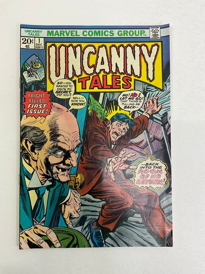 Vintage Marvel Comics: Uncanny Tales Issues #1, 7, 12 - 1973-1975 /so