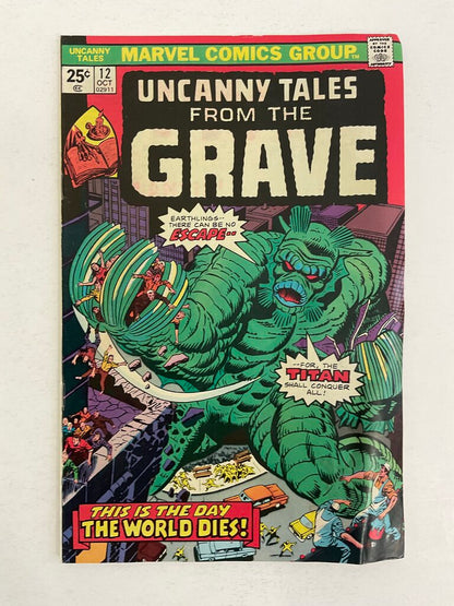 Vintage Marvel Comics: Uncanny Tales Issues #1, 7, 12 - 1973-1975 /so