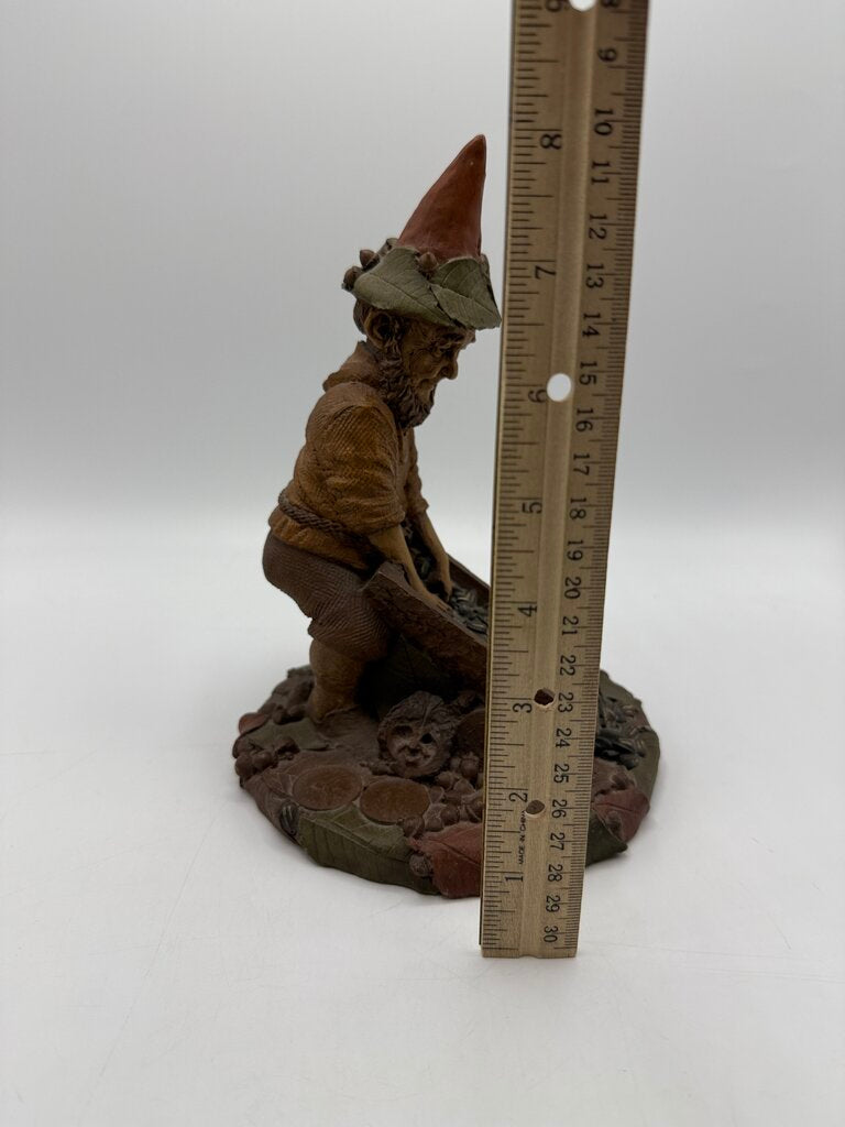 Vtg Cairn Studio Tom Clark Gnome “Hitch” 1987 Figurine /ro