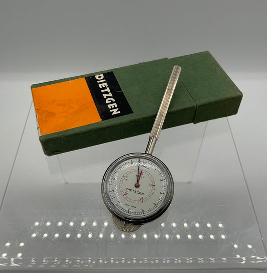 Vintage Dietzgen Map Measure/Rolling Ruler Made In Switzerland Model 1719B /s