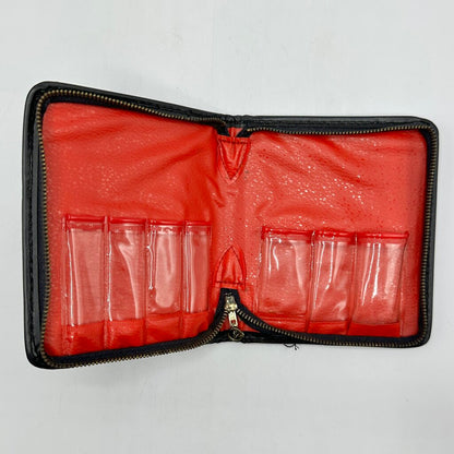 Vintage BARLOW Japan Multi Tool 7 Piece Pocket Knife Camping Kit w/Case./cb