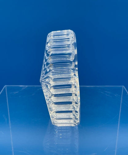 Vintage Waterford Crystal Heart Shaped Paperweight /s