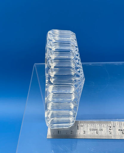 Vintage Waterford Crystal Heart Shaped Paperweight /s