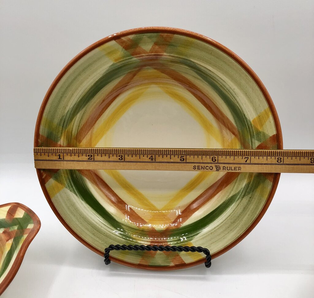 Vernon Kilns Vernonware 4pc Homespun Bowl Set /b