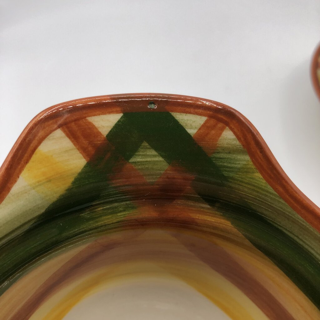 Vernon Kilns Vernonware 4pc Homespun Bowl Set /b