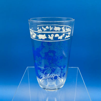 Lot of 5 Vintage 1950s Hazel Atlas Kraft Swanky Swigs Children’s Juice Glasses /s