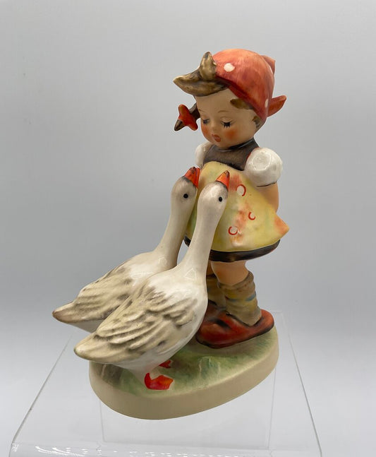 Goebel Hummel Figurine 47/0 “Goose Girl” TMK-5 1972-1979 Made In Germany /s