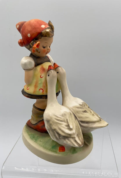 Goebel Hummel Figurine 47/0 “Goose Girl” TMK-5 1972-1979 Made In Germany /s