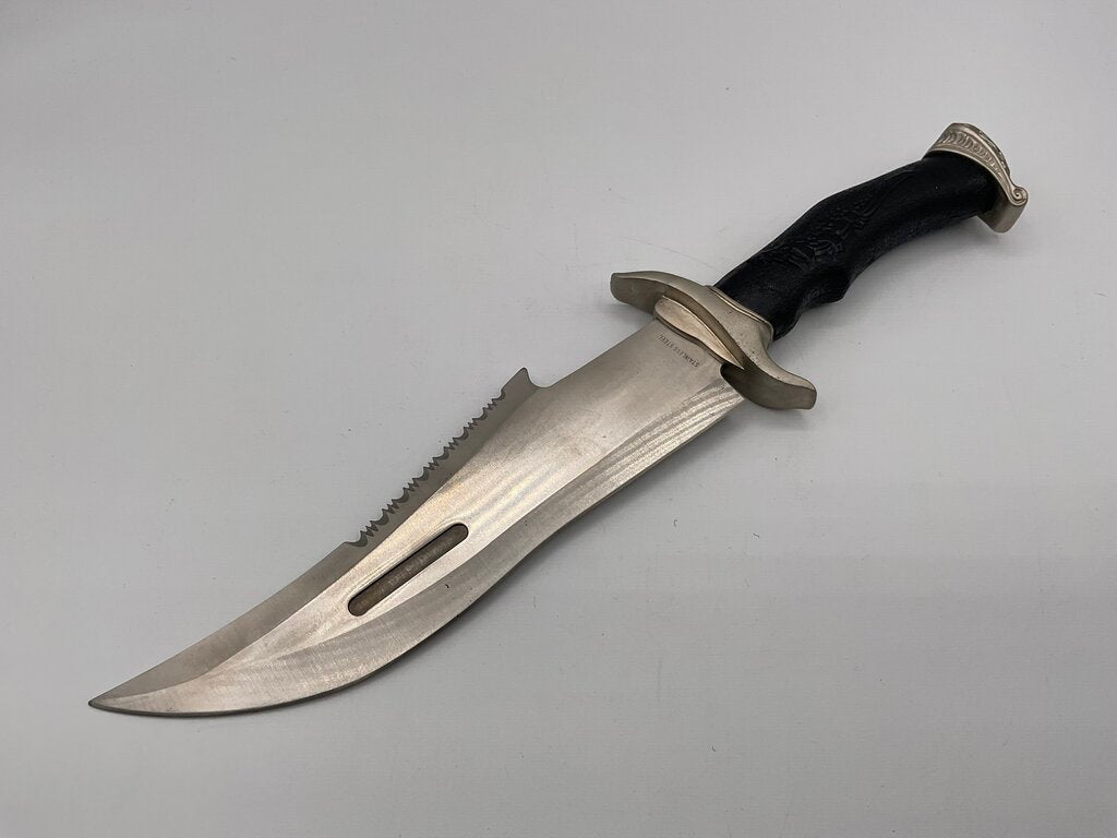 Oregon Trail Bowie Knife 15” Overall Length Custom Designed w/ Nylon Sheath & Box 15-743B /s