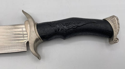 Oregon Trail Bowie Knife 15” Overall Length Custom Designed w/ Nylon Sheath & Box 15-743B /s