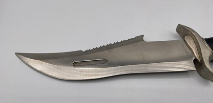Oregon Trail Bowie Knife 15” Overall Length Custom Designed w/ Nylon Sheath & Box 15-743B /s