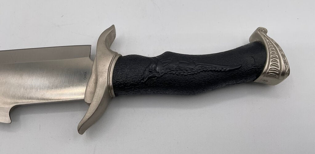 Oregon Trail Bowie Knife 15” Overall Length Custom Designed w/ Nylon Sheath & Box 15-743B /s