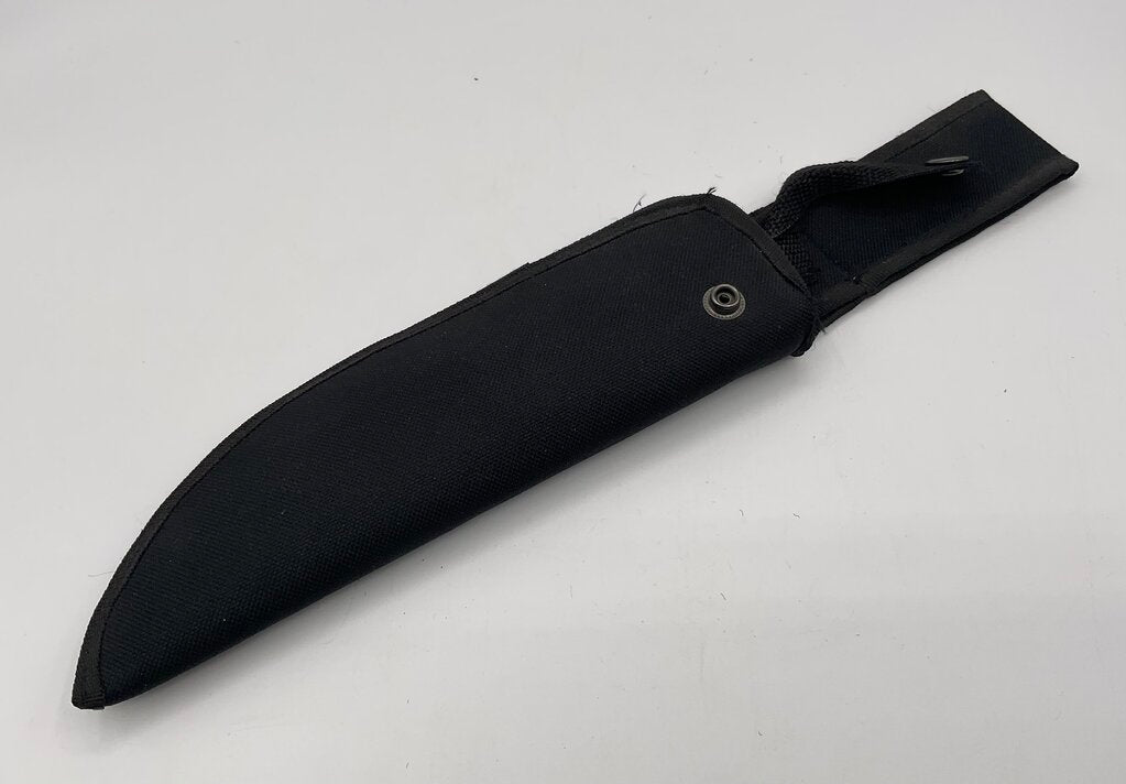 Oregon Trail Bowie Knife 15” Overall Length Custom Designed w/ Nylon Sheath & Box 15-743B /s