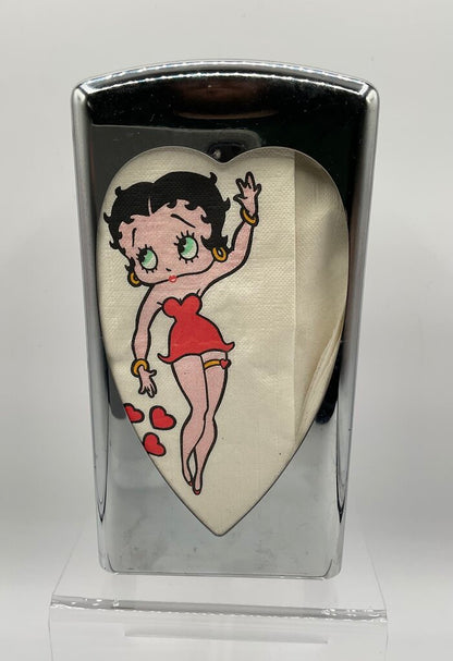 Betty Boop 1998 King Features Syndicate Napkin Dispenser with Napkins /s