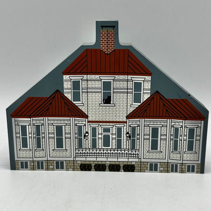 9 Pcs Lot The Cat’s Meow Vintage Shelf Sitter Houses 1980s-90s Michigan Faline Jones /cb