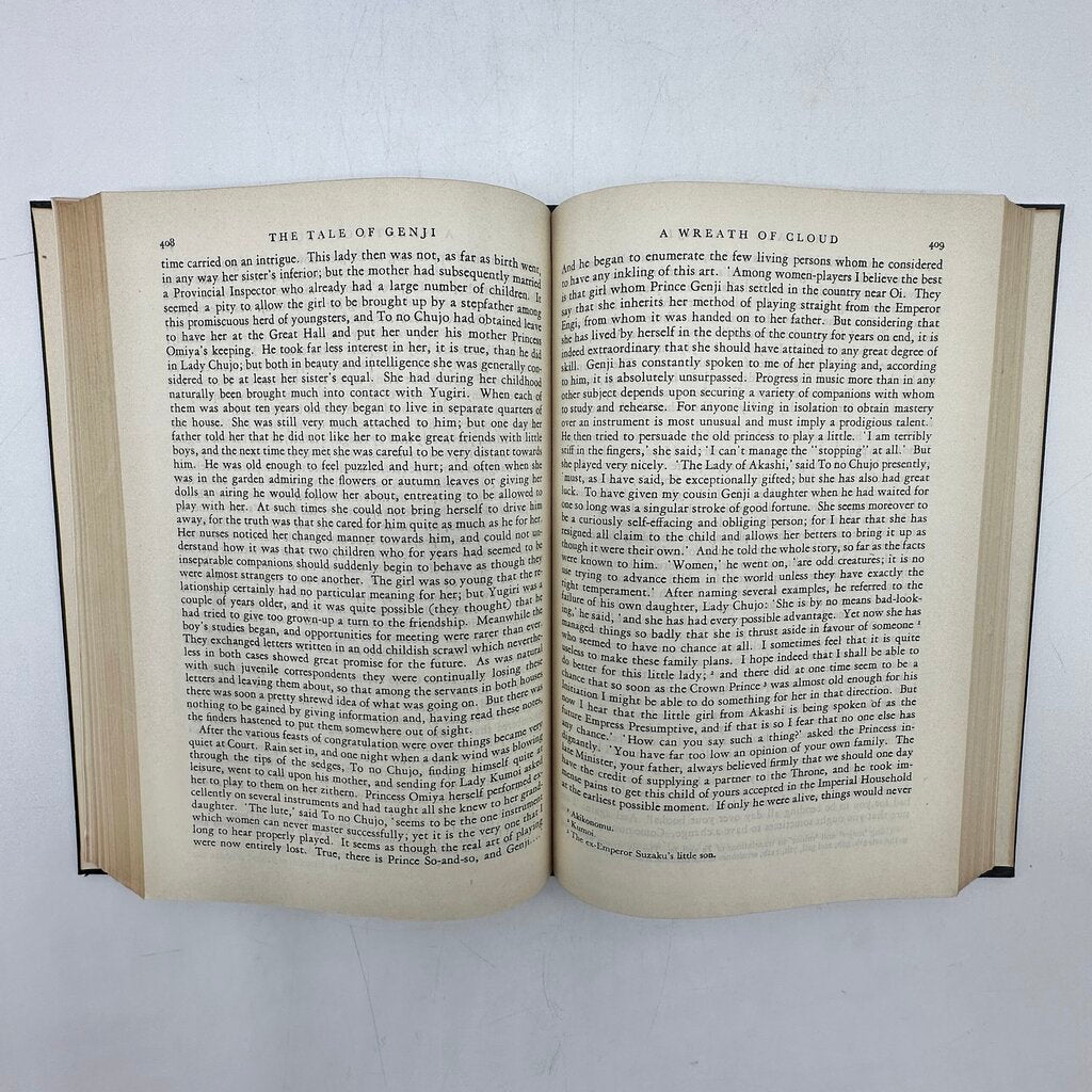 The Tale of Genji-A Novel In Four Parts By Lady Murasaki The LIterary Guild 1935 Hardcover /cb