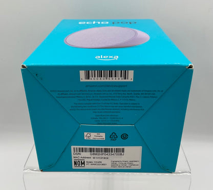 Amazon Echo Pop (2023) Smart Speaker with Alexa Voice Control Sealed in Box /s