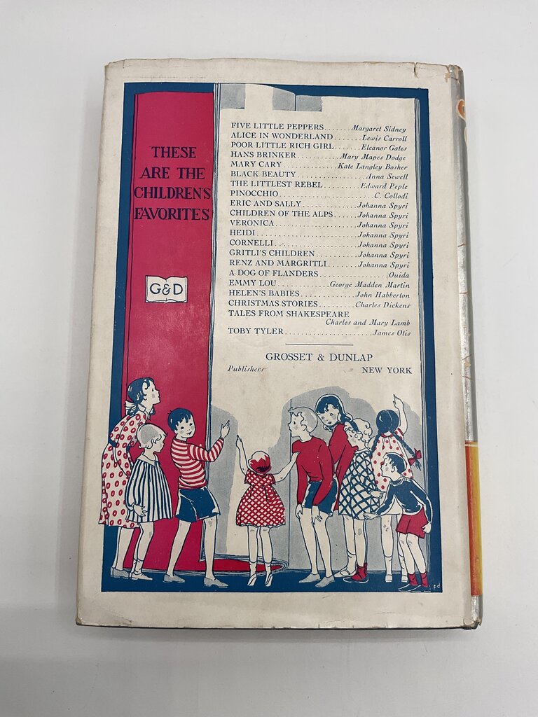 Children of the Alps by Johanna Spyri 1929 Hardcover Book /sb