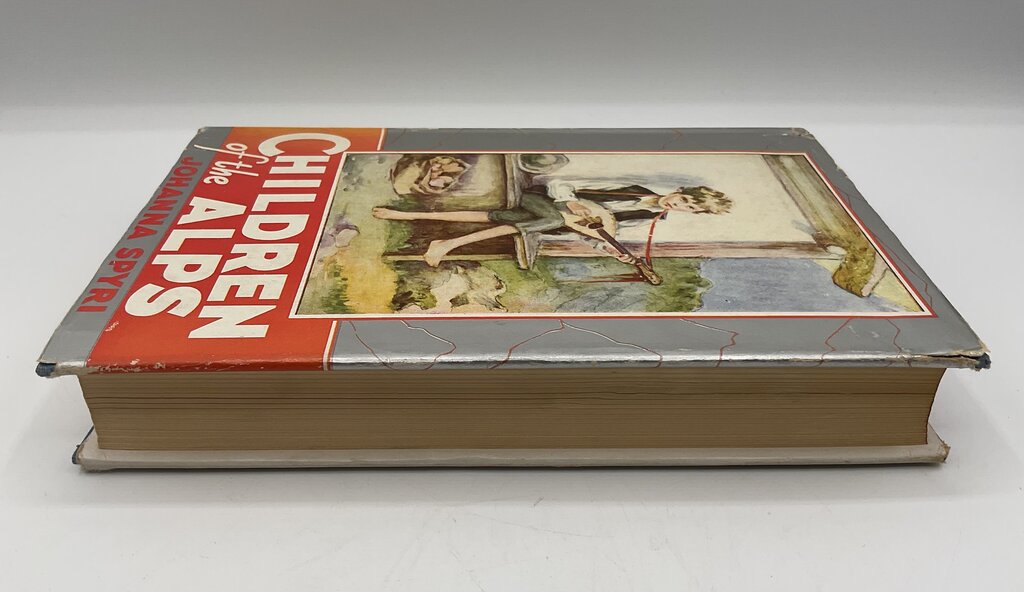 Children of the Alps by Johanna Spyri 1929 Hardcover Book /sb